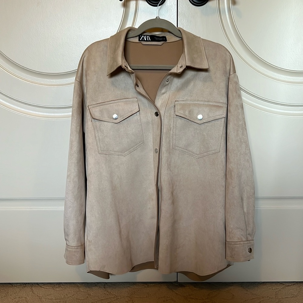 Zara suede jacket